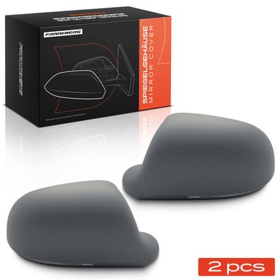 Frankberg 2x Abdeckung Außenspiegel Spiegelkappe Vorne Links Rechts fér Audi A3 Cabri