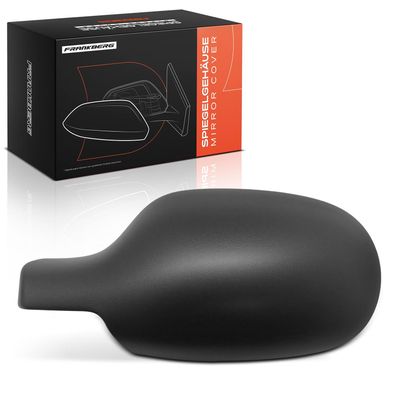 Frankberg 1x Abdeckung Außenspiegel Spiegelkappe Vorne Links fér Renault Clio II BB C