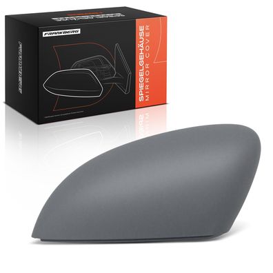 Frankberg 1x Abdeckung Außenspiegel Spiegelkappe Vorne Links fér Nissan Micra 5 Renau