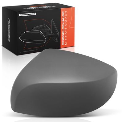 Frankberg 1x Abdeckung Außenspiegel Spiegelkappe Vorne Links fér Opel Agila B H08 1.0