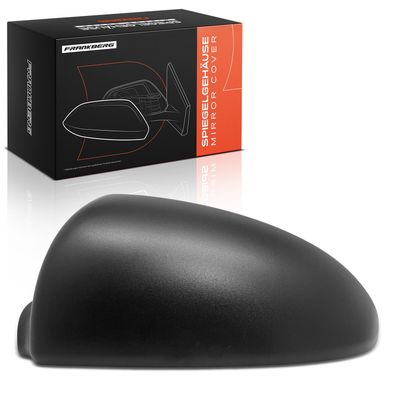 Frankberg 1x Abdeckung Außenspiegel Spiegelkappe Vorne Links für Smart Fortwo Cabrio