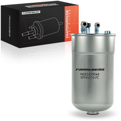 Frankberg 1x Kraftstofffilter für Opel Corsa C X01 D S07 E X15 Kasten