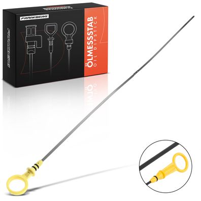 Frankberg 1x Ölmessstab Ölpeilstab Ölstab für Dacia Logan Renault Kangoo Twingo II CN