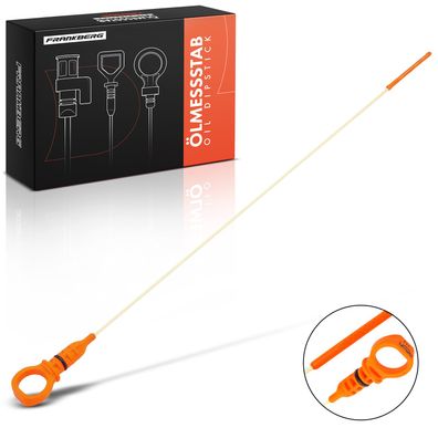 Frankberg 1x Ölmessstab Ölpeilstab Ölstab für Ford Fiesta V Fusion Peugeot 206