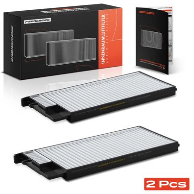 Frankberg 2x Innenraumfilter Aktivkohlefilter für Lexus LX UZJ100 1998-2008 4.7L Benz