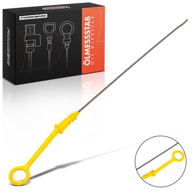 Frankberg 1x Ölmessstab Ölpeilstab Ölstab für VW Golf III Passat Seat Ibiza Caddy