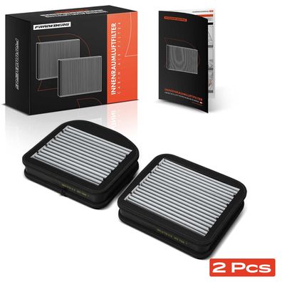 Frankberg 2x Innenraumfilter Aktivkohlefilter für Mercedes-Benz W210 S210 Maybach W24