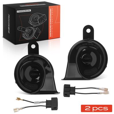 Frankberg 2x Scheibenhorn Horn Hupe für VW Golf Passat Jetta Audi