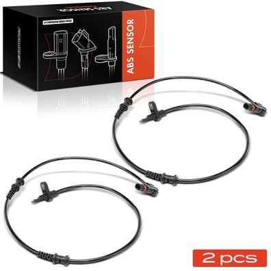 Frankberg 2x ABS Sensor Vorderachse beidseitig für Mercedes-Benz C218 X218 W212 S212