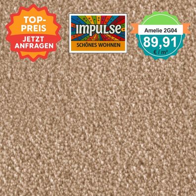 Vorwerk Amelie 2G04 Velours 400 cm breit - keine Versandkosten ab 5 m²