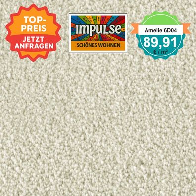 Vorwerk Amelie 6D04 Velours 400 cm breit - keine Versandkosten ab 5 m²