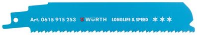 Säbelsägeblatt Metall SSB-MET-5STK-LONGLIFE-SPEED-150X2,5/3,2