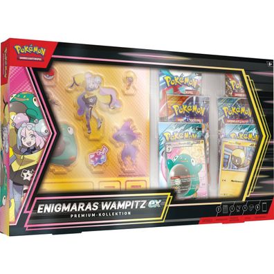 Pokemon Karten TCG Enigmaras Wampitz-ex Premium-Kollektion (deutsch)