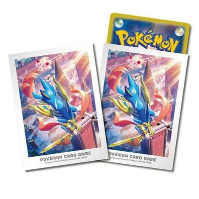 Pokemon Karten Héllen Premium 64x Zacian Sleeves TCG