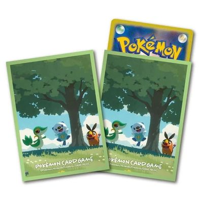 Pokemon Karten Héllen Premium 64x Serpifeu, Floink & Ottaro Sleeves TCG