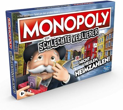 Hasbro Monopoly fér schlechte Verlierer