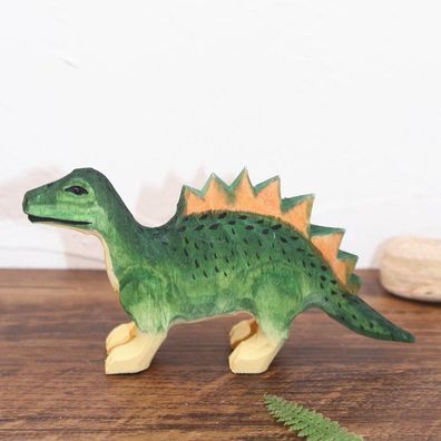 Dinosaurier Figuren aus Holz fér Kinder - Fantasievolles Lernen