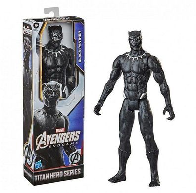Avengers Marvel Titan Hero Series Collectible 30-cm Black Panther Action Figure