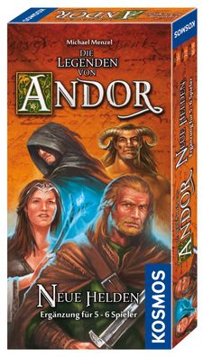 Die Legenden von Andor: Neue Helden [Erweiterung fér 5-6 Spieler]