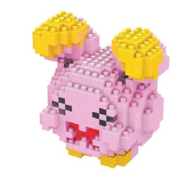 Pokemon LNO Micro-Bricks Figur Flurmel / Whismur