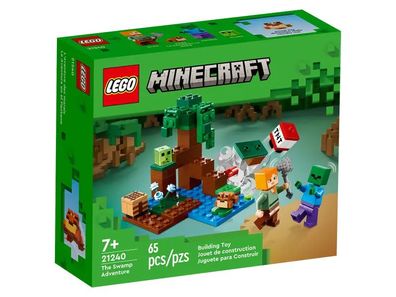 LEGO Minecraft 21240 Das Sumpfabenteuer