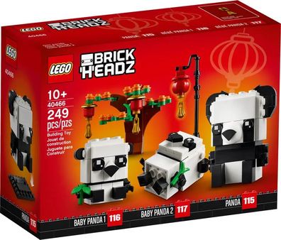 LEGO Brick Headz 40466 Pandas férs chinesische Neujahrsfest