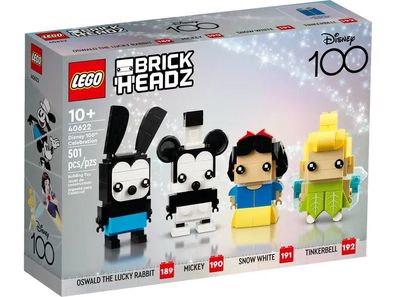 LEGO Brick Headz 40622 100-jähriges Disney Jubiläum