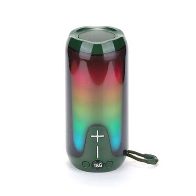 Tragbarer Bluetooth Lautsprecher T&G mit Farbwechsel und Licht