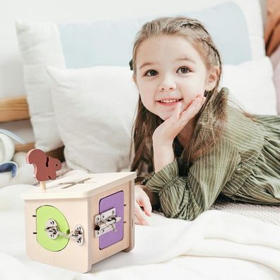 4-in-1 Montessori Lernspiel-Box â?? Feinmotorik spielerisch fördern