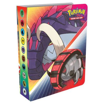 Pokemon 60 Karten Album TCG Ordner mit einem Booster