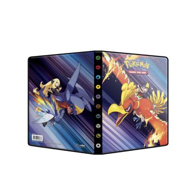 Pokemon 80 Karten Album Ewige Rivalen TCG Ordner Ho-Oh Knakrack