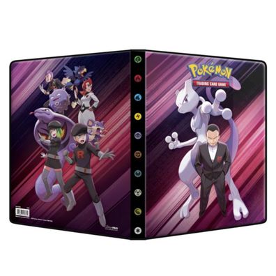 Pokemon 252 Karten Album Ewige Rivalen TCG Ordner Giovanni Mewtu
