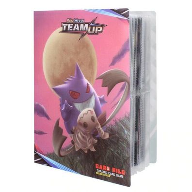 Pokemon 240 Karten Album Gengar und Mimigma TCG