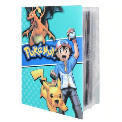 Pokemon 240 Karten Album Trainer mit Glurak TCG
