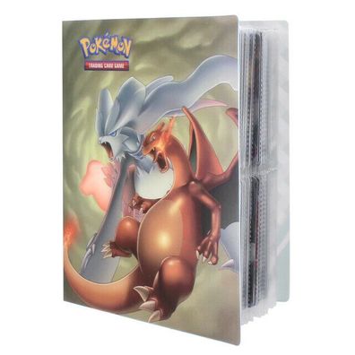 Pokemon 240 Karten Album Reshiram und Glurak TCG