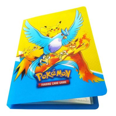 Pokemon Ordner Arktos Lavados Zapdos Sammelalbum 80 Karten Portfolio