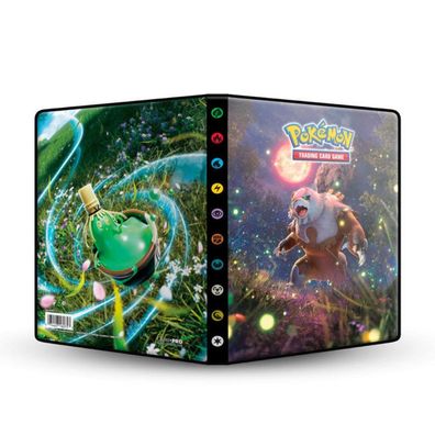 Pokemon 80 Karten Album TCG Ordner Fatalitcha & Ursaluna