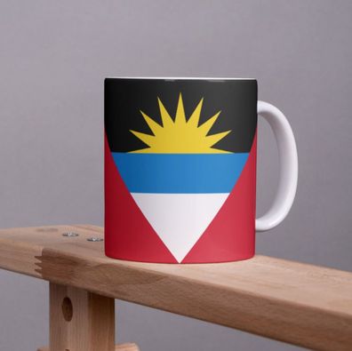 Antigua und Barbuda Tasse Flagge Pot Kaffeetasse National Becher Kaffee Béro Tee