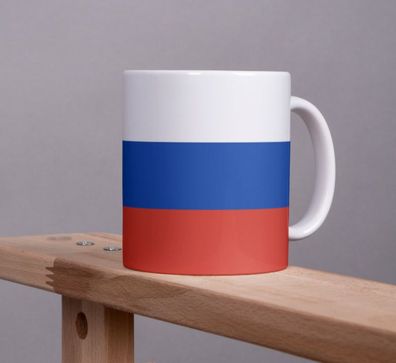 Kaffeetasse Russland Pot Flagge Kaffee Tasse Becher RU Coffeecup Béro Tee