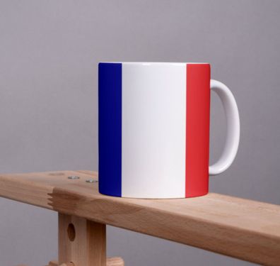 Kaffeetasse Frankreich Pot Flagge Kaffee Tasse Becher FR Coffeecup Béro Tee