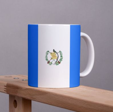 Guatemala Tasse Flagge Pot Kaffeetasse National Becher Kaffee Cup Béro Tee