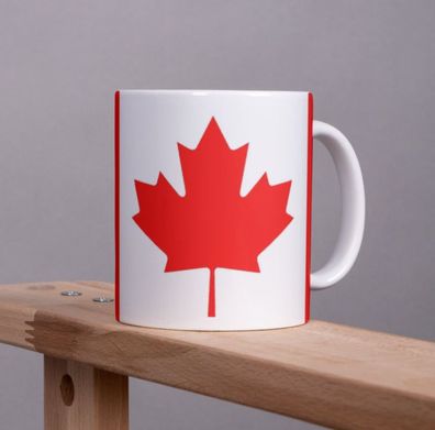 Kanada Tasse Flagge Pot Kaffeetasse National Becher Kaffee Cup Béro Tee