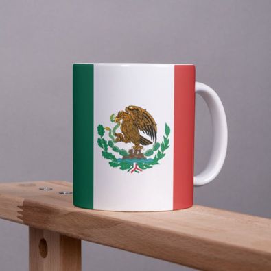 Mexiko Tasse Flagge Pot Kaffeetasse National Becher Kaffee Cup Béro Tee