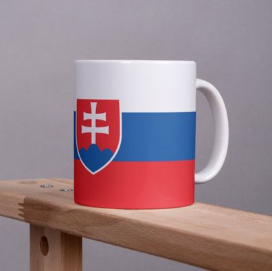 Slowakei Kaffeetasse Flagge Pot Kaffee Tasse SLO Becher Coffeecup Béro Tee