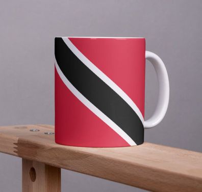 Trinidad und Tobago Tasse Flagge Pot Kaffeetasse National Becher Kaffee Cup Béro