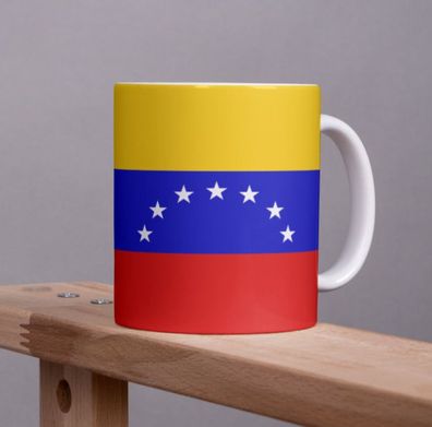 Venezuela Tasse Flagge Pot Kaffeetasse National Becher Kaffee Cup Béro Tee