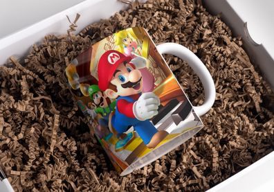 Super Mario Tasse Bowser Luigi Kaffeetasse 325ml Mug Cup Geschenk