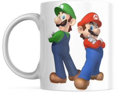 Super Mario Tasse Luigi Kaffeetasse 325ml Mug Cup Geschenk