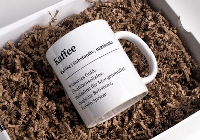 Tasse mit Spruch Positive Perspektiven: Kaffee Béro