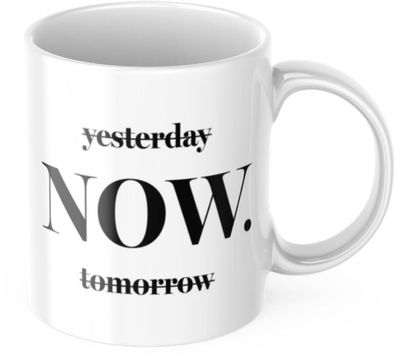 Tasse mit Spruch Positive Perspektiven Kaffee Béro Tee